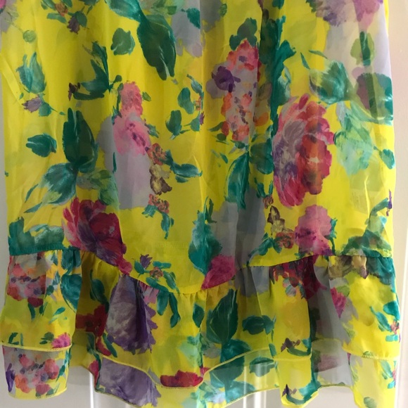 Strappy cami with flowery print - Picture 2 of 2